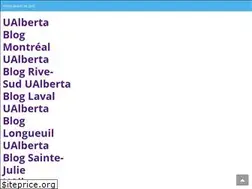 Sites similar to ualbertablog.ca