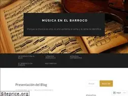 Sites similar to uamusicabarroca.wordpress.com