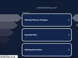 Sites similar to uandiwedding.com