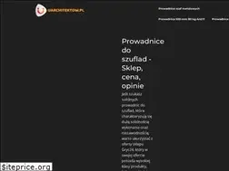 Sites similar to uarchitektow.pl
