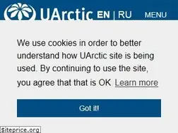 Sites similar to uarctic.org