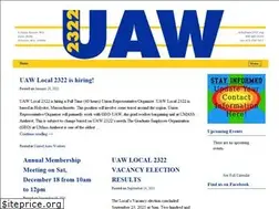 Sites similar to uaw2322.org