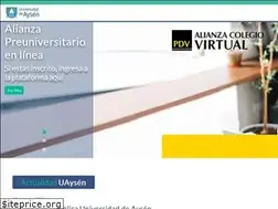 Sites similar to uaysen.cl