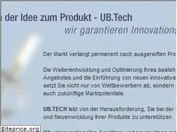 Sites similar to ub-tech.de