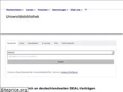 Sites similar to ub.fau.de