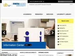 Sites similar to ub.rwth-aachen.de