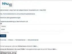 Sites similar to ub.uni-duesseldorf.de