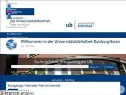 Sites similar to ub.uni-duisburg-essen.de