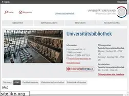 Sites similar to ub.uni-greifswald.de