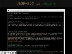 Sites similar to ub3r-b0t.com