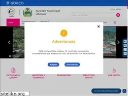 Sites similar to ubaque-cundinamarca.gov.co