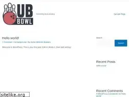 Sites similar to ubbowl.com