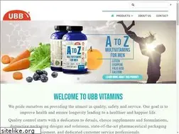 Sites similar to ubbvitamins.com