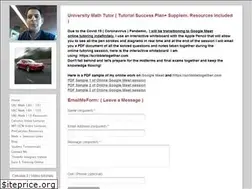 Sites similar to ubcmathtutor.com