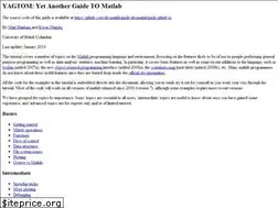Sites similar to ubcmatlabguide.github.io
