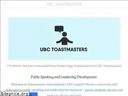 Sites similar to ubctoastmasters.weebly.com