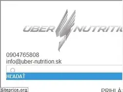 Sites similar to uber-nutrition.sk