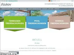 Sites similar to uberdachungen.de