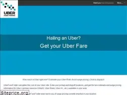 Sites similar to uberfarefinder.com