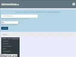 Sites similar to ubernachtung.de