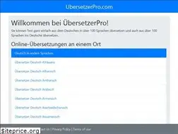 Sites similar to ubersetzerpro.com