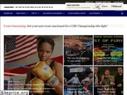 Sites similar to ubfboxing.com
