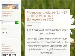 Sites similar to ubfheidelberg.org