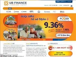 Sites similar to ubfinance.lk