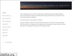 Sites similar to ubhistory.org