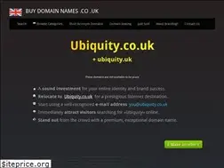 Sites similar to ubiquity.co.uk