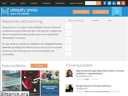 Sites similar to ubiquitypress.com