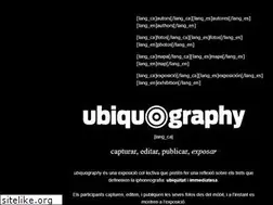 Sites similar to ubiquography.com