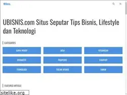 Sites similar to ubisnis.com
