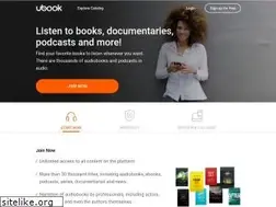 Sites similar to ubook.com