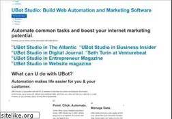 Sites similar to ubotstudio.com