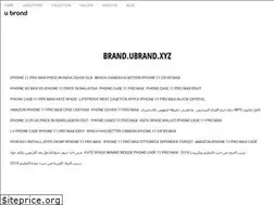 Sites similar to ubrand.xyz
