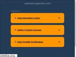 Sites similar to ubtstrainingcentre.com