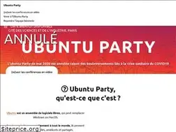 Sites similar to ubuntu-paris.org