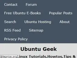 Sites similar to ubuntugeek.com