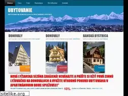 Sites similar to ubytovanie-donovaly.sk