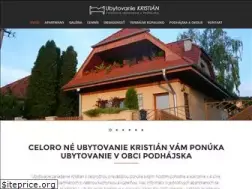 Sites similar to ubytovaniekristian.sk
