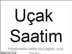 Sites similar to ucaksaatim.com