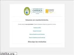 Sites similar to ucbtja.edu.bo