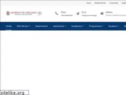 Sites similar to uccsms.edu.gh