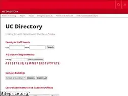 Sites similar to ucdirectory.uc.edu