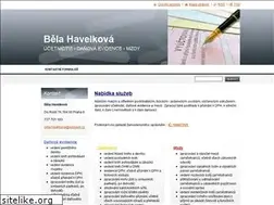 Sites similar to ucetnictvi-havelkova.cz