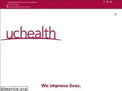 Sites similar to uchealthnocofoundation.org