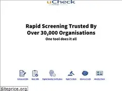 Sites similar to ucheck.co.uk