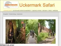 Sites similar to uckermarksafari.de