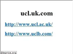 Sites similar to ucl.uk.com